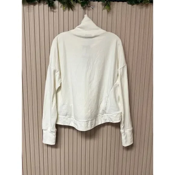 Sweaty Betty London Harmonise Luxe Fleece Sweatshirt Sz M